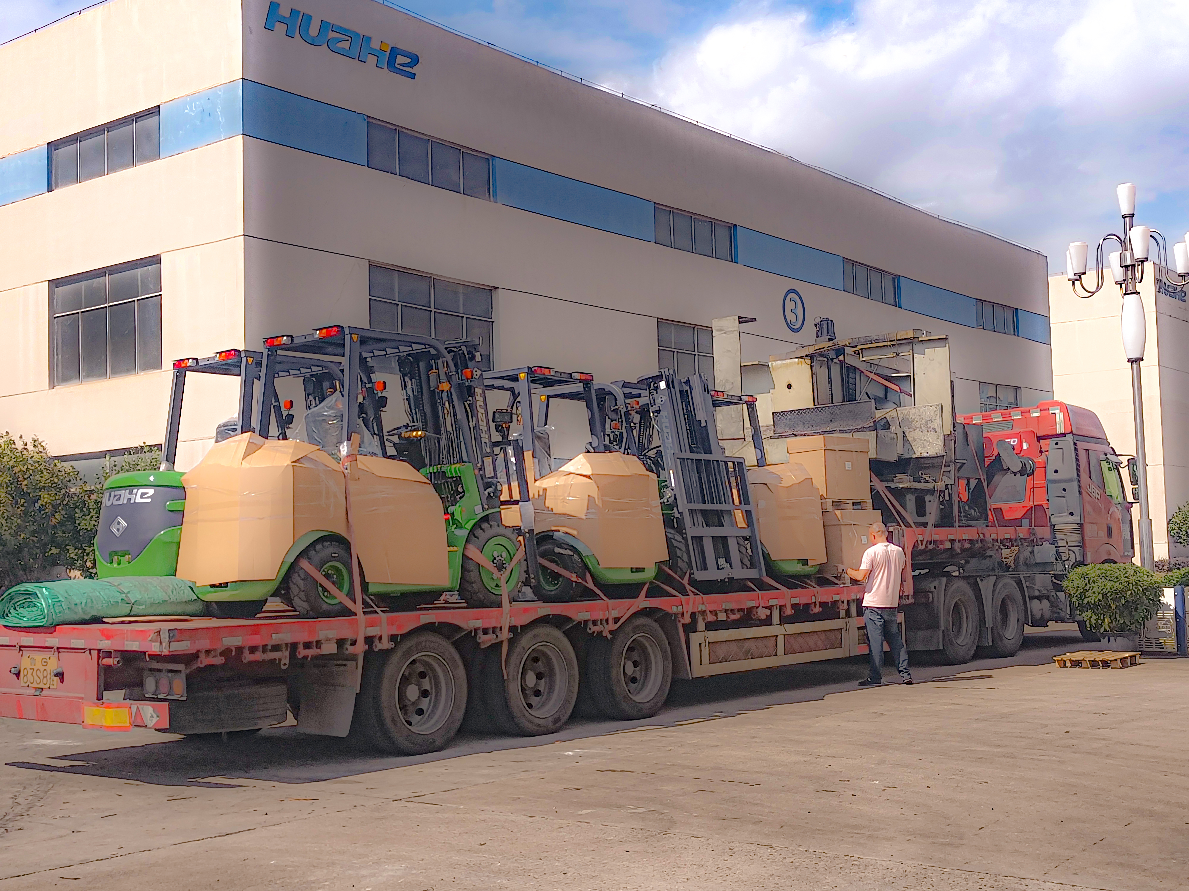 叉车装货（滤镜上传）