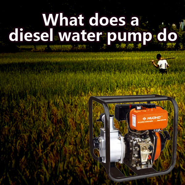 À quoi sert une pompe à eau diesel ?
