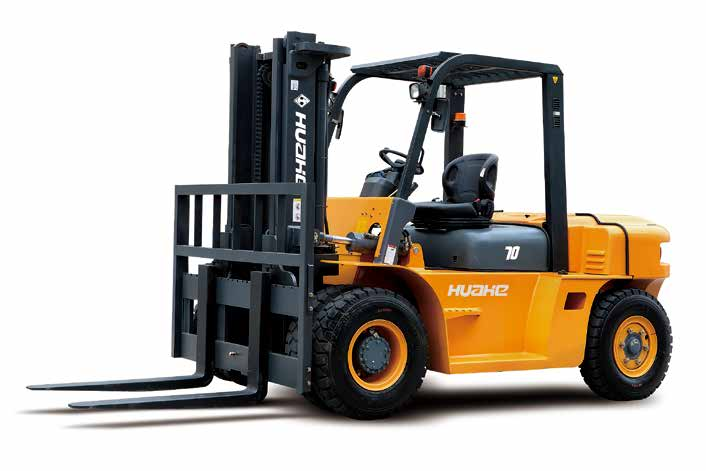 Performances puissantes: chariots élévateurs diesel dans les opérations industrielles